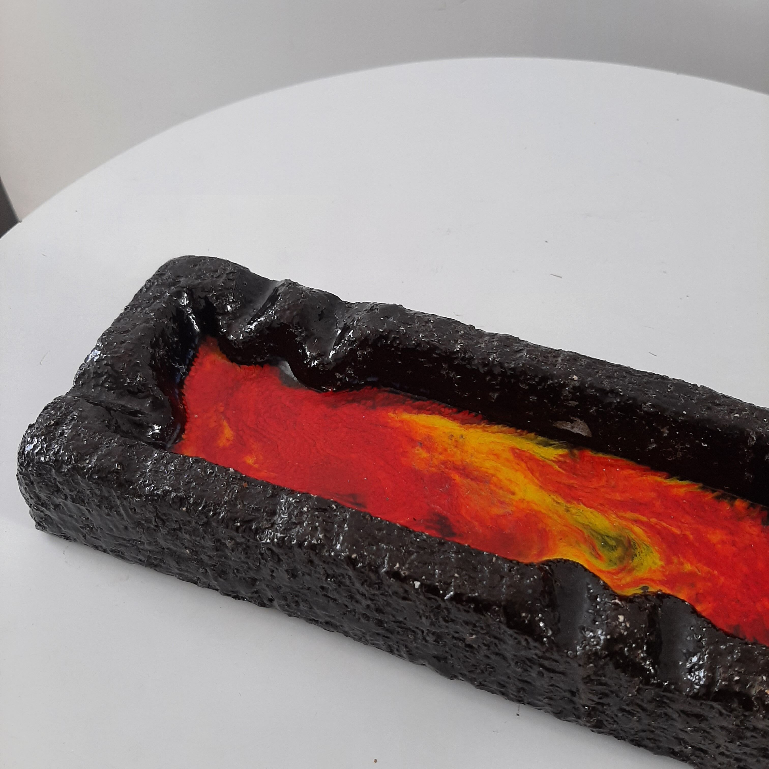 Ceramic ashtray vintage 50s 60s