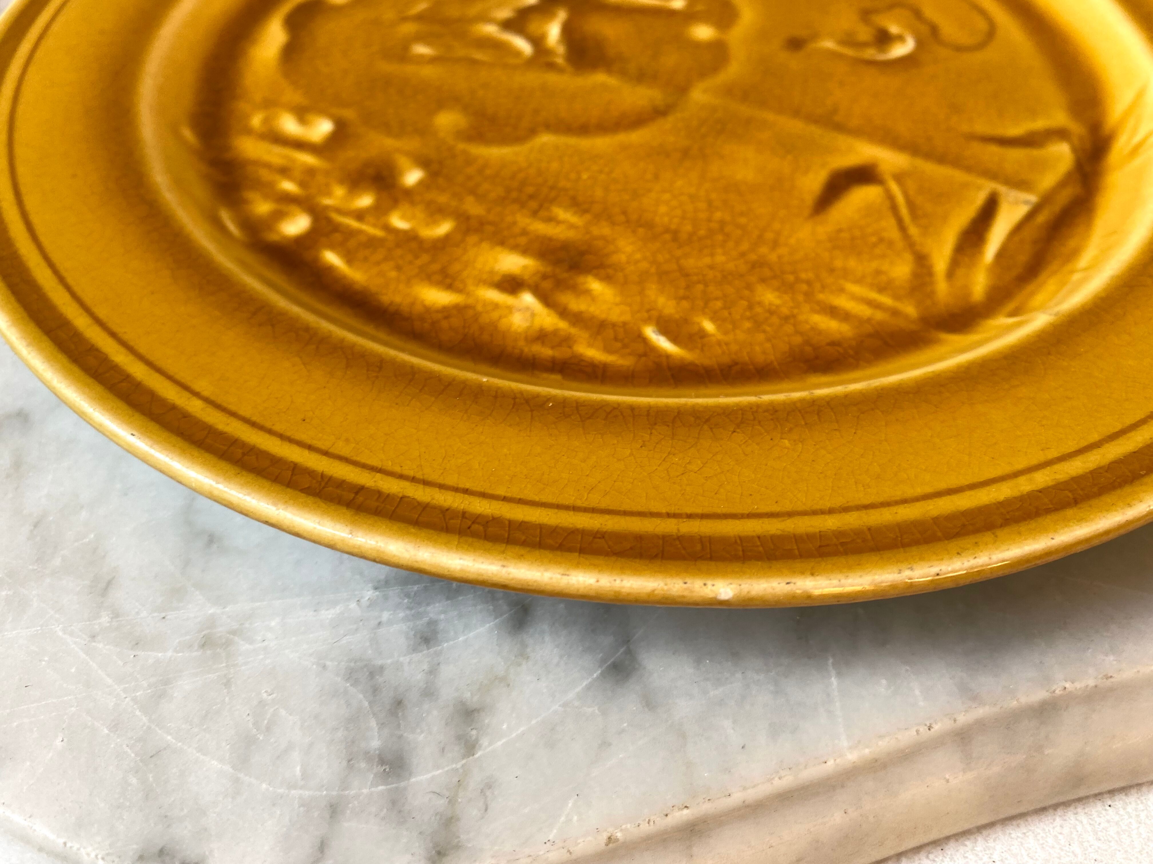 Dessert plates slurry HB Choisy the vintage king 60s lot of 5 plates