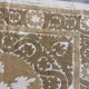 Vintage hand-embroidered tablecloth 129x138 cm