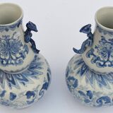 Pair of porcelain vases