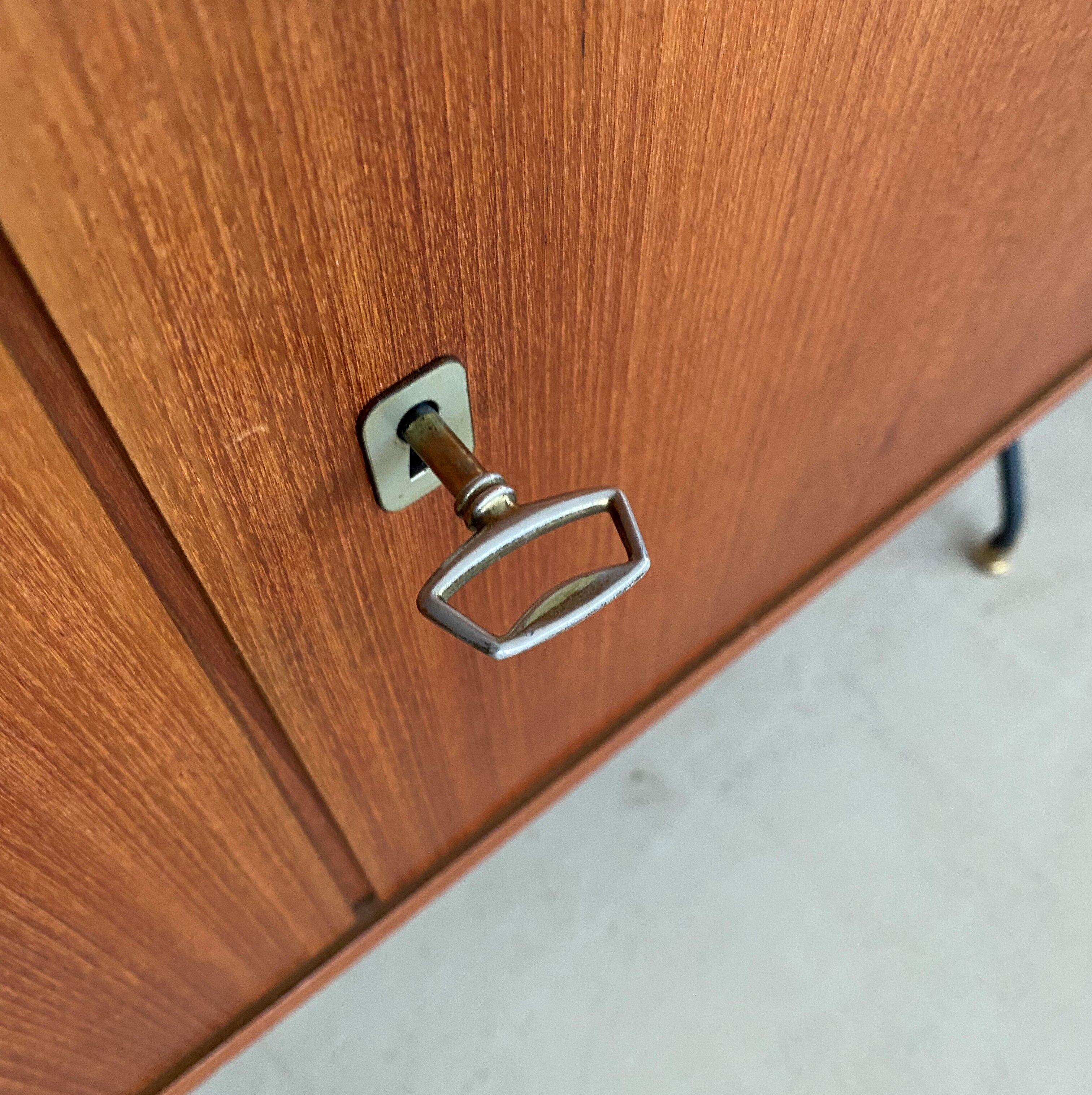 Vintage standing modular wall unit