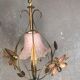 Pale pink flowering chandelier