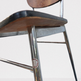 Wooden formica chairs effect 70 wide folder