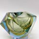 Large "Sommerso" ashtray in Murano glass, 1970s