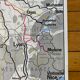 1964 School Map Railways of France