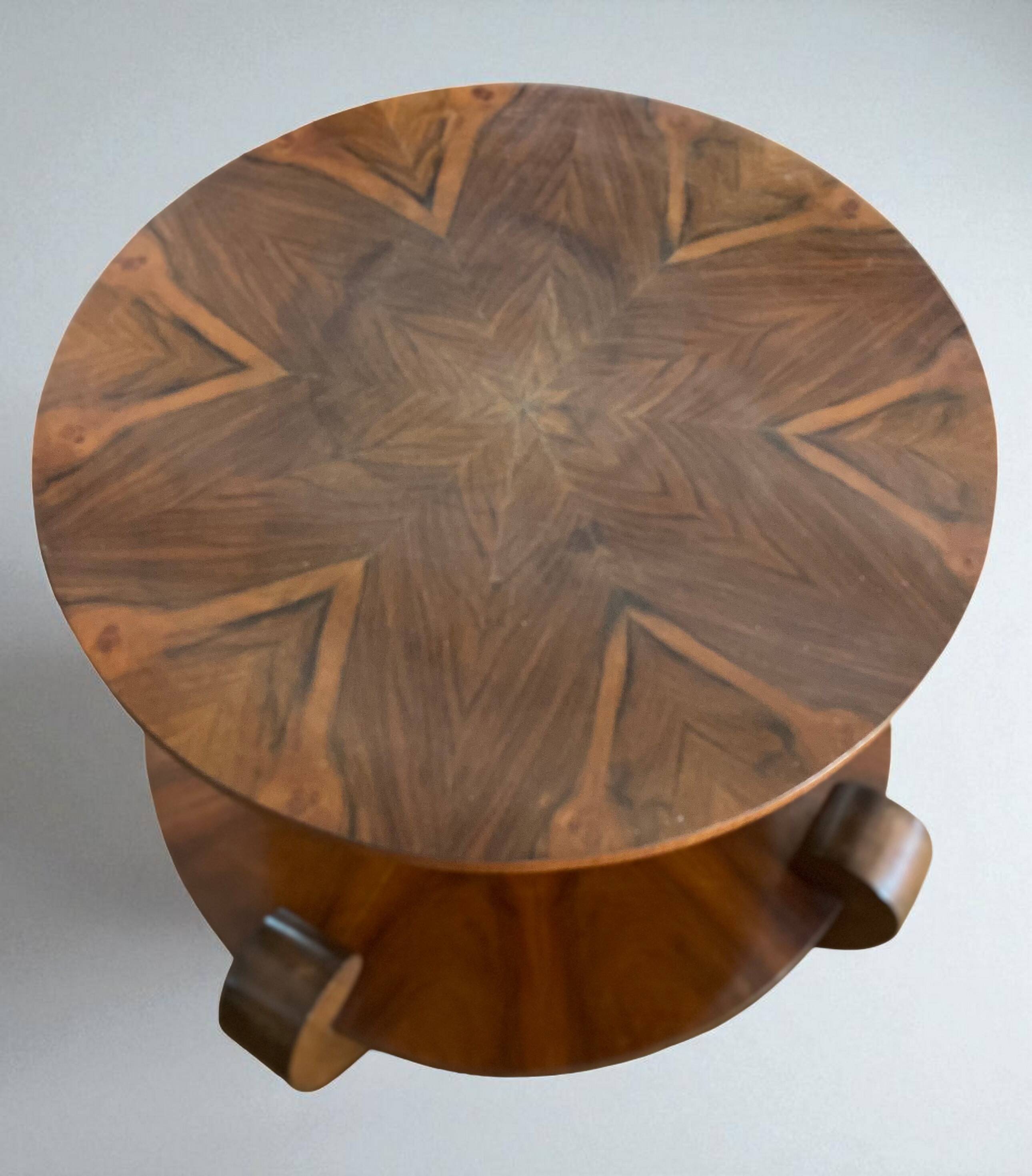 Rare: Art Deco colonial coffee table/side table