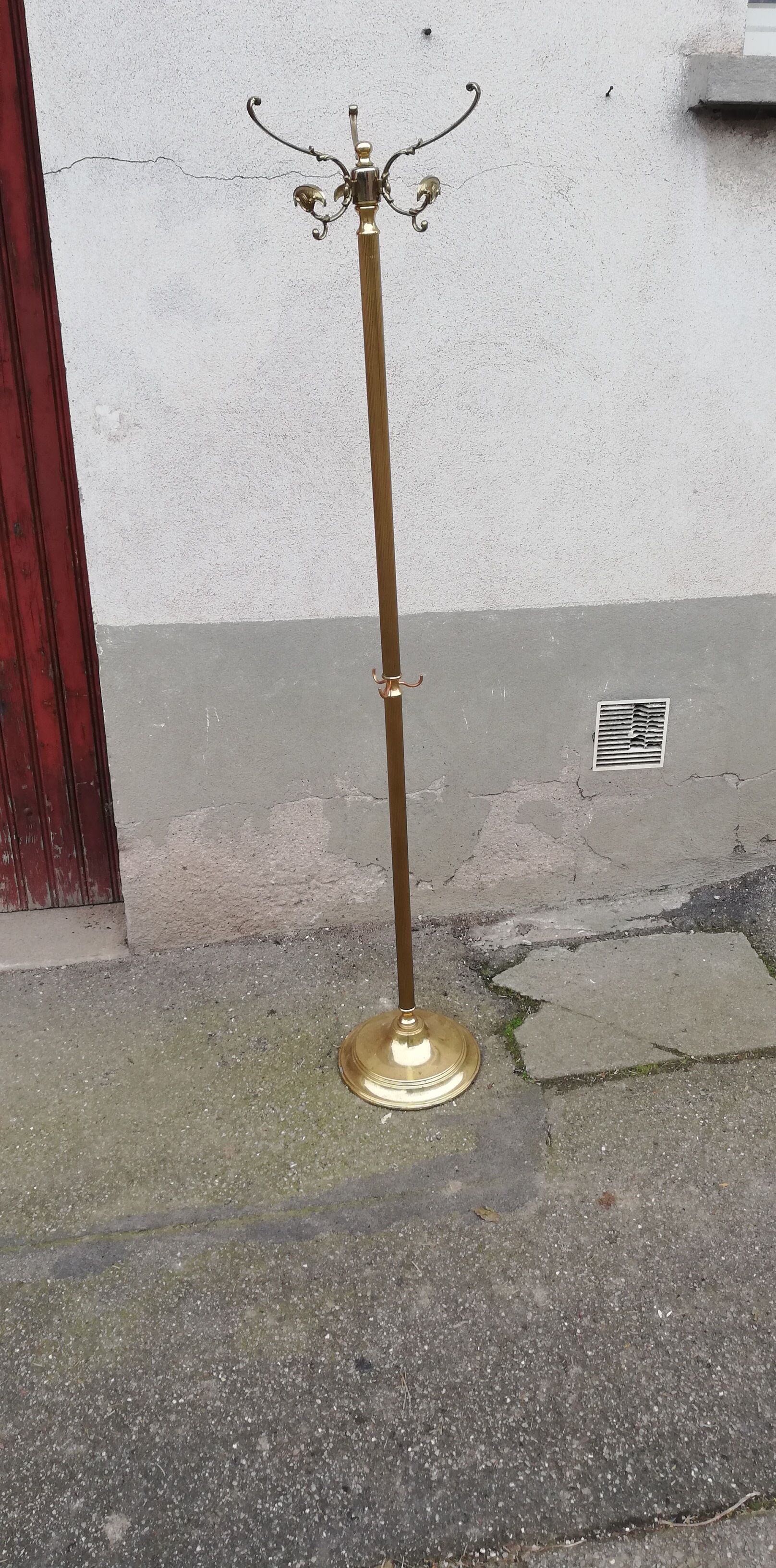Porte manteau vintage laiton