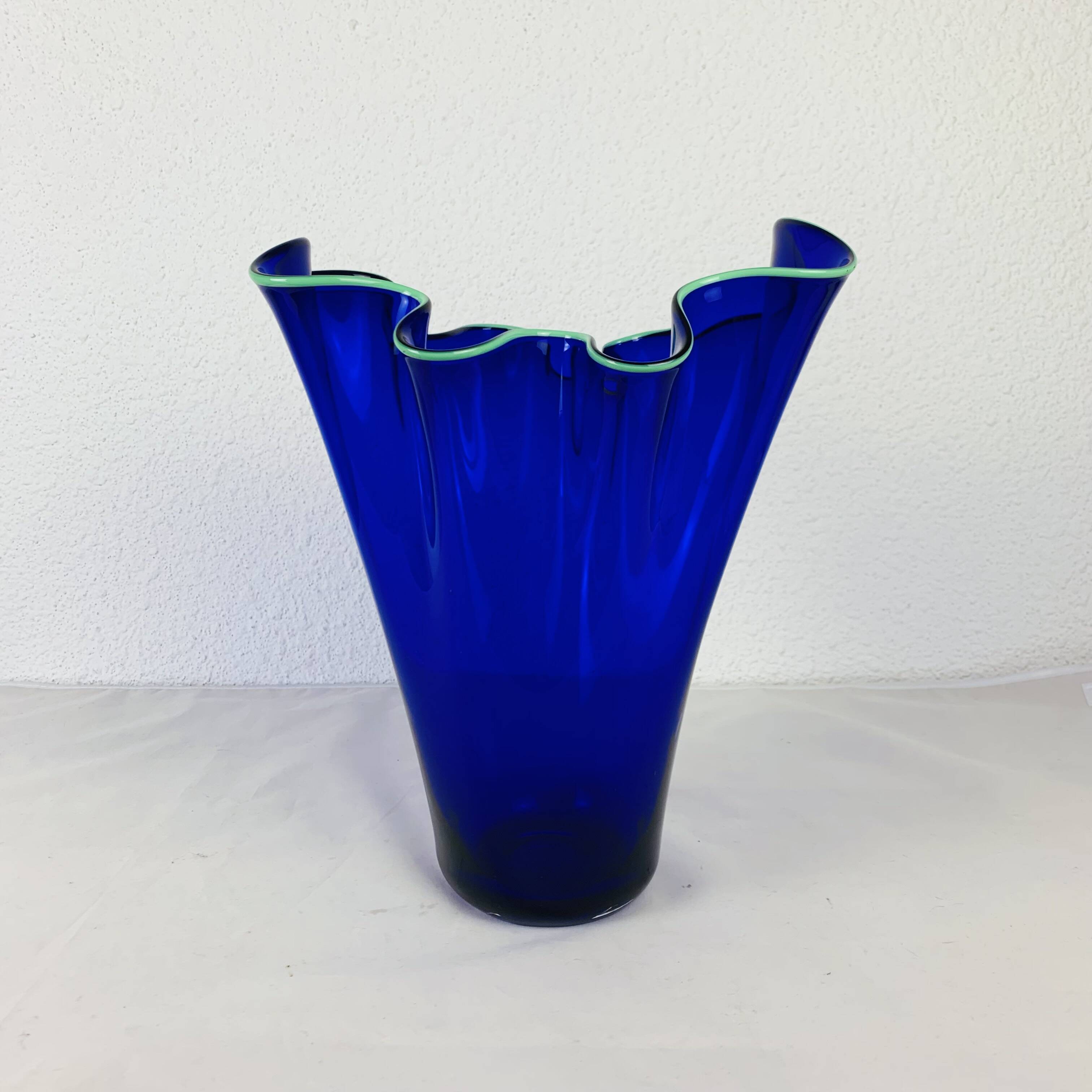 Murano glass handkerchief vase 32 cm | Selency