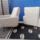 Set of armchairs airborne 1960