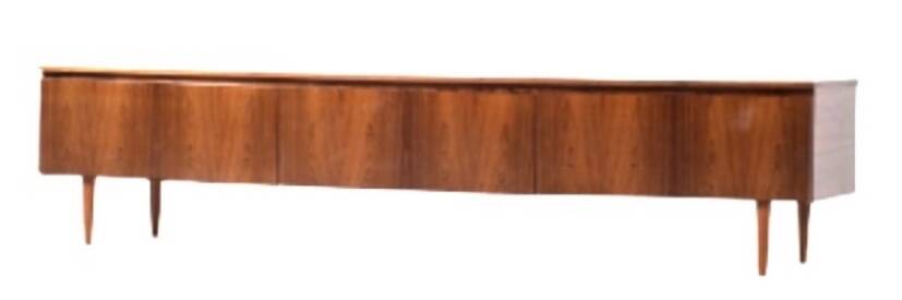 Vintage Scandinavian teak sideboard