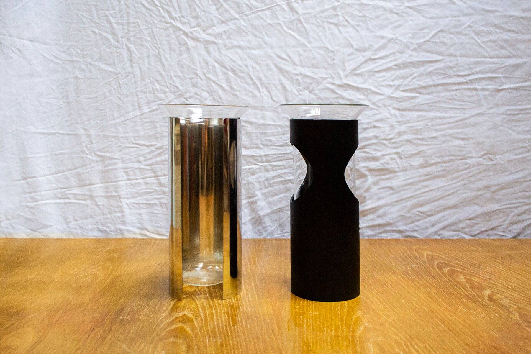 Vases from the Camicia series by Enzo Mari for Danese, 1961, set of 2.