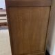 Vintage wooden Parisian wardrobe
