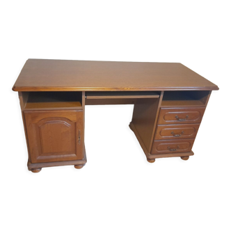 Large oak desk