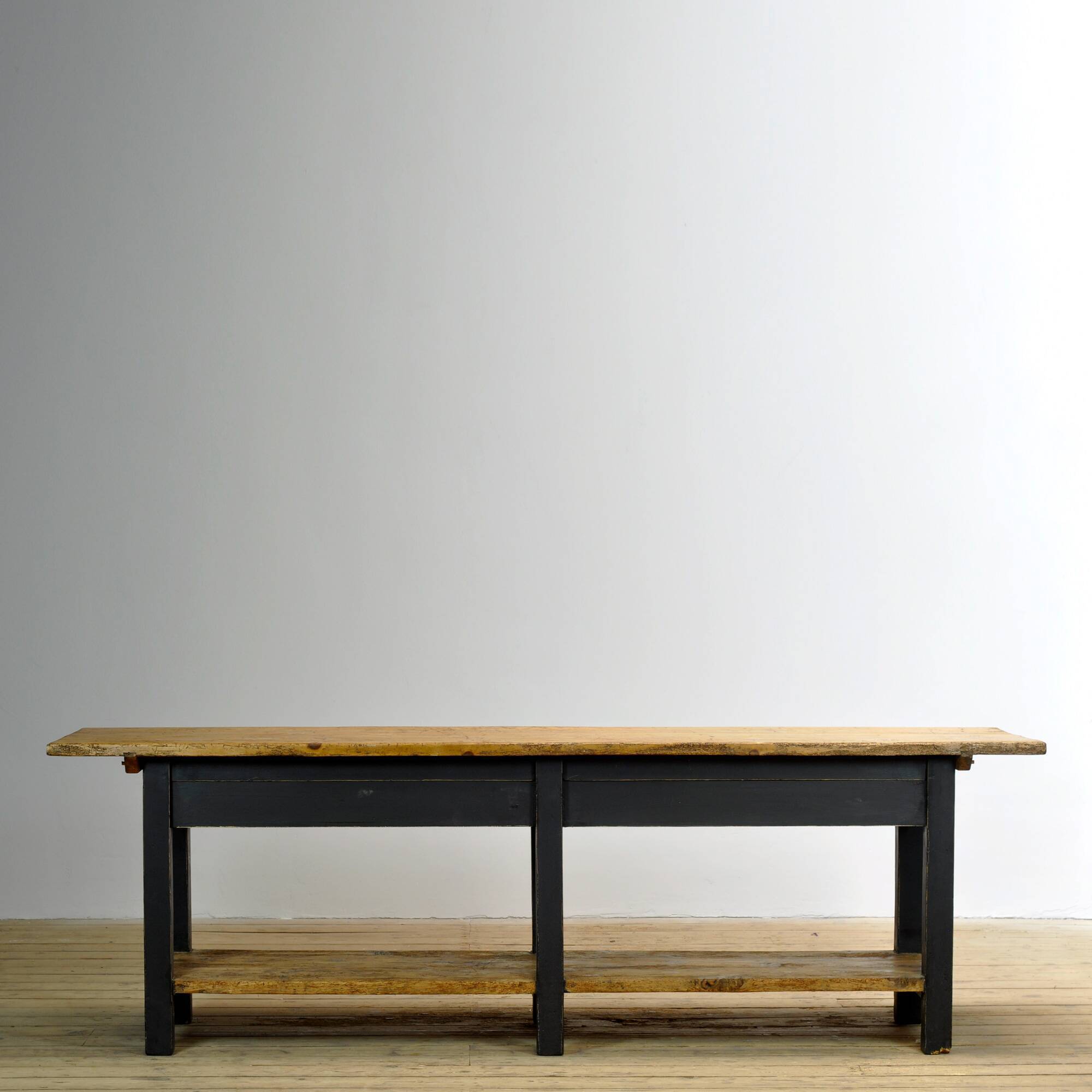Pine kitchen/ prep table , circa 1920