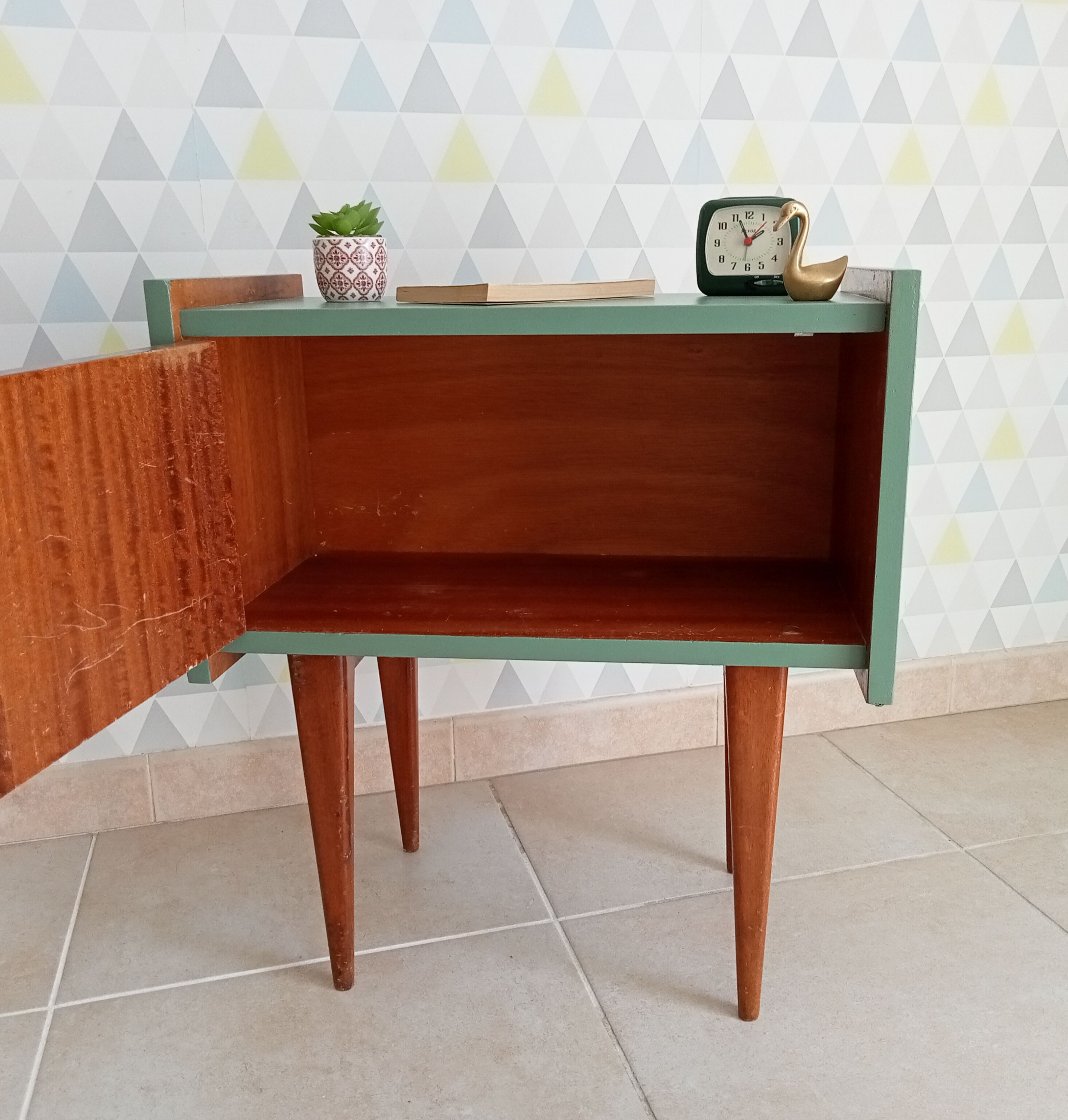 Vintage bedside table 60s/70s