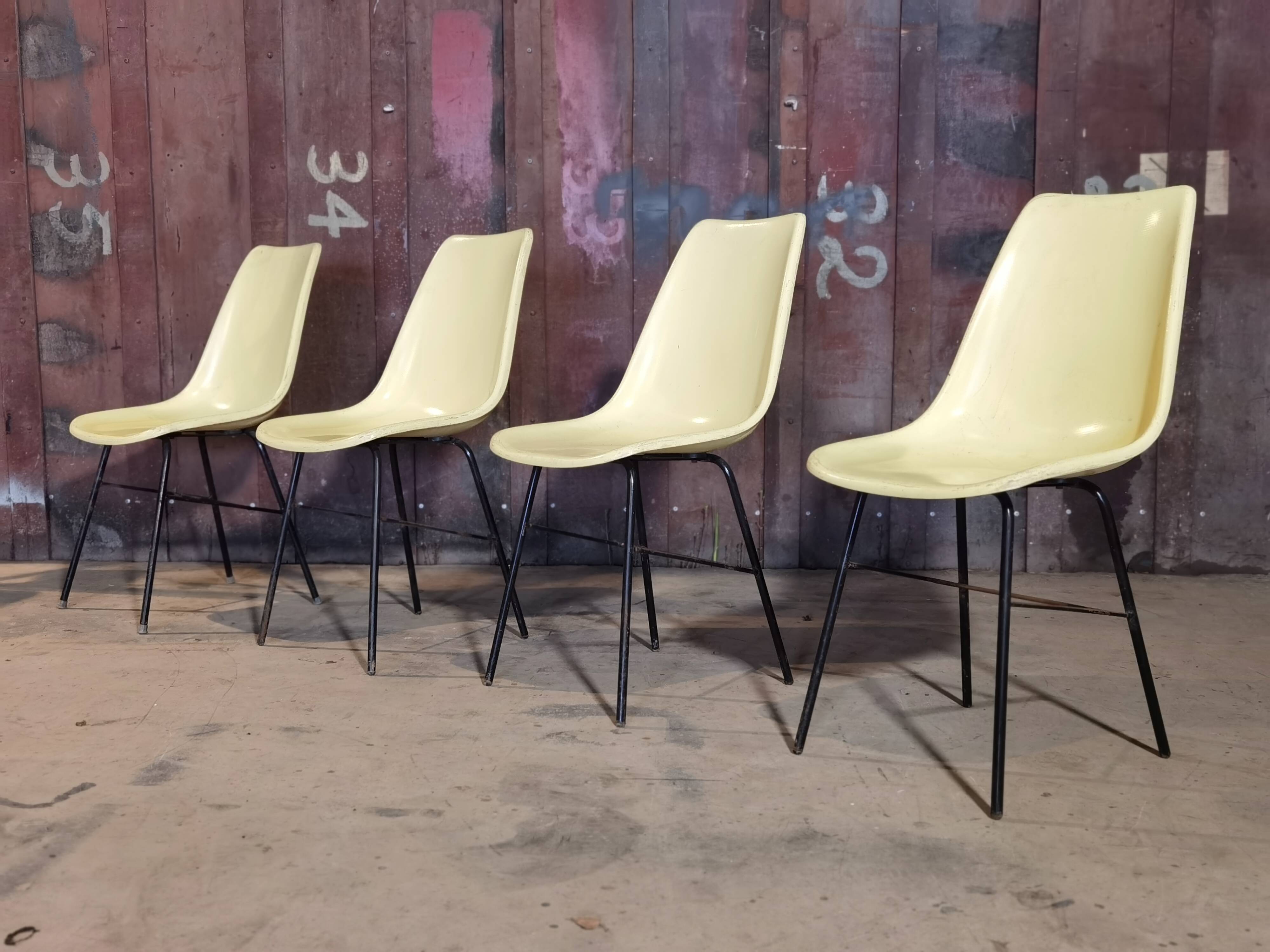Lot de 8 chaises par Miroslav Navràtil pour Vertex