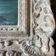 Tableau HSP "clair de lune" Marine signée + cadre (éc. début XX°)
