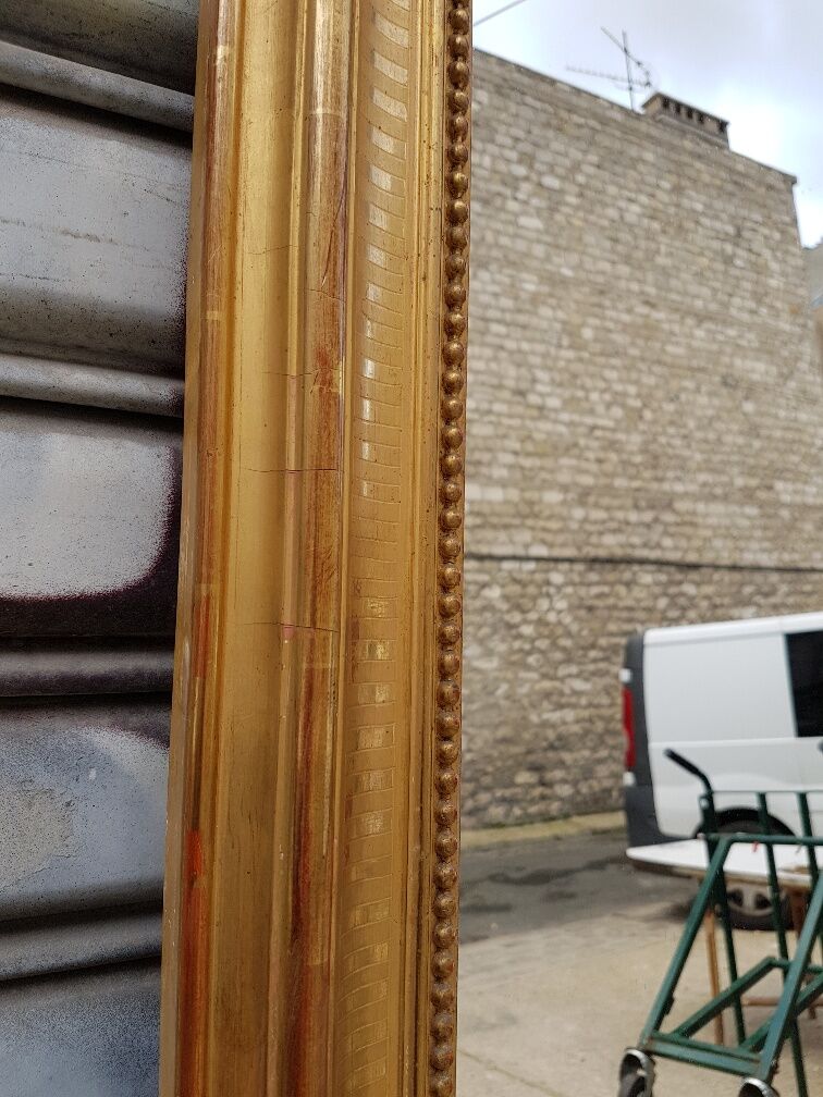 Large Louis-Philippe mirror 180 cm c 111 cm