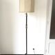Lampadaire vintage en fer forgé et bronze années 50