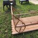 Rattan basket bed