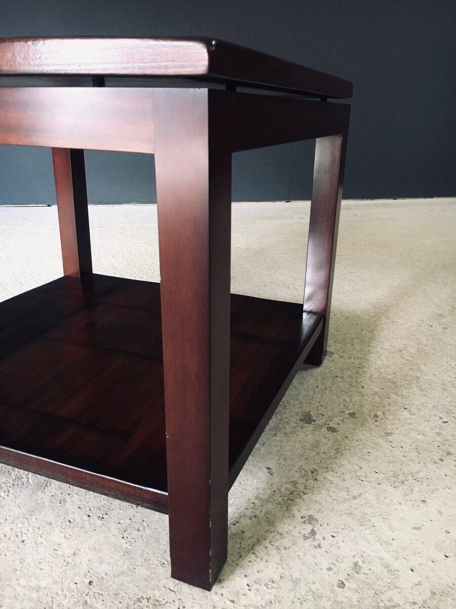 Postmodern Bamboo Side Table by Axel Vervoordt, Belgium, 1980s