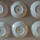 Cups series of six porcelain Hutschenreuther Selb Germany