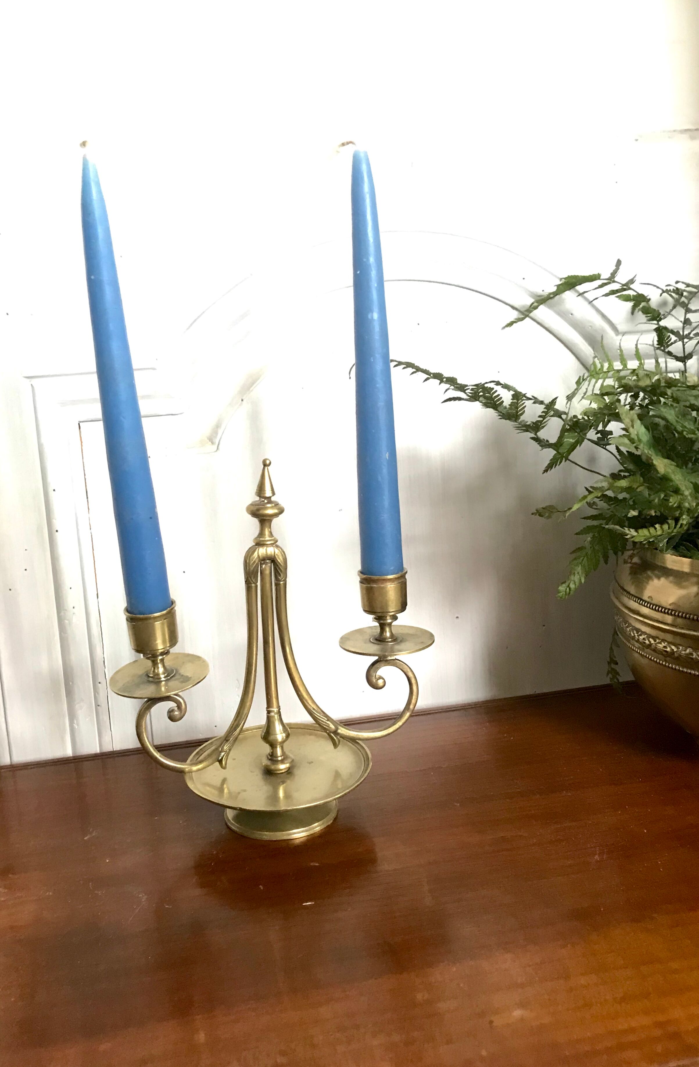 Brass candlestick
