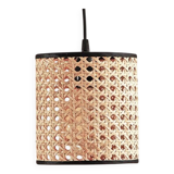 Handcrafted woven bamboo pendant light