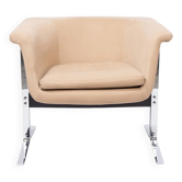 A replica of a chair originally by Otakar Binar