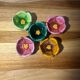 Original egg cup in flowers