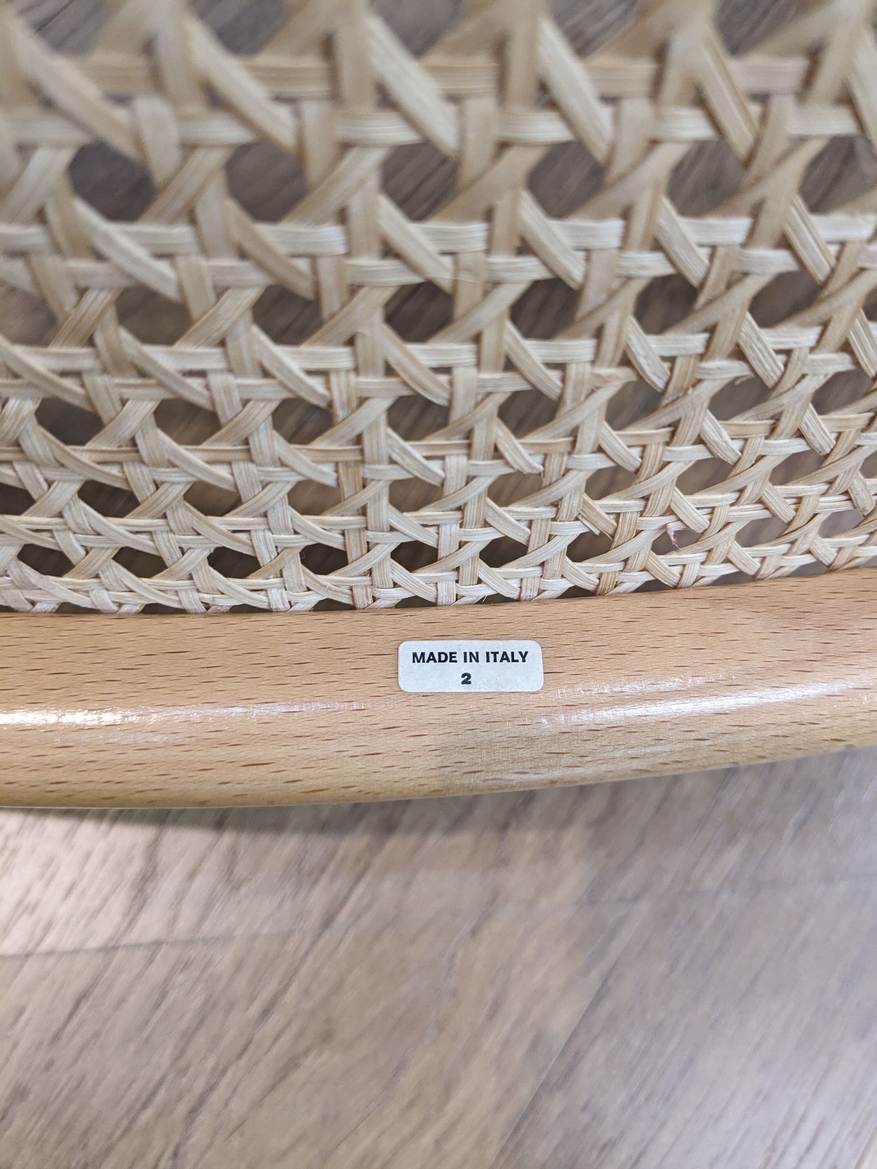 Vintage chairs Cesca B32 by Marcel Breuer