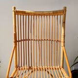 Vintage rattan chair 1970