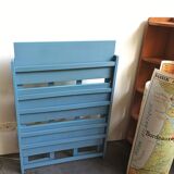 Folding bookseller's bookcase shelf