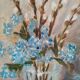 Painting flowers