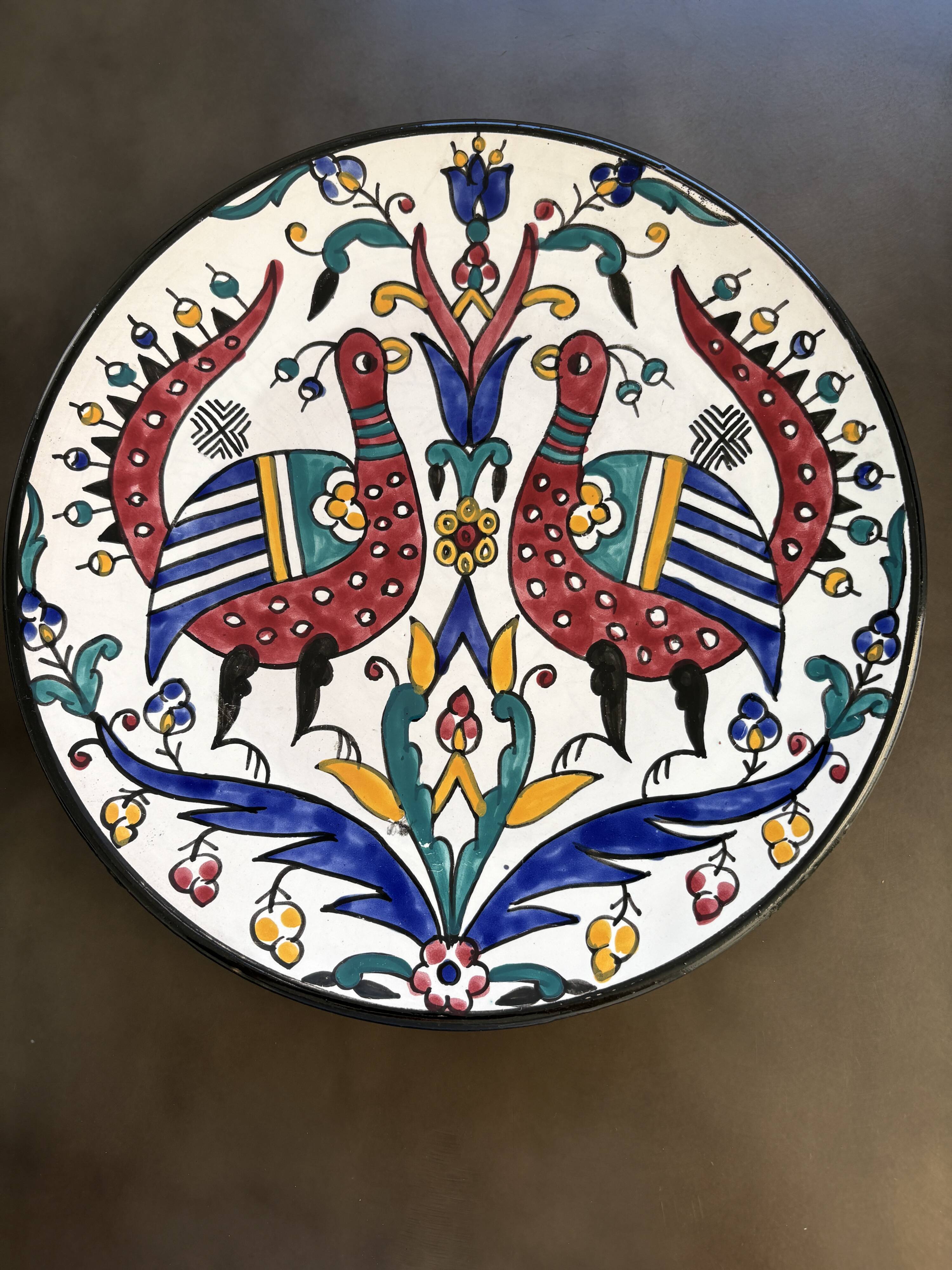 Large decorative dish Tunisia