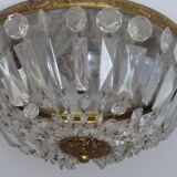 old crystal ceiling lamp