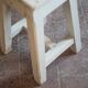 Vintage stool, farmhouse oak wood stool, accent stool, interior decor, wooden stool
