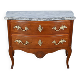 Commode Sauteuse en Acajou massif, style Louis XV – Fin XIXe