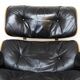 Fauteuil et pouf Charles & Ray Eames pour Herman Miller