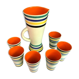 Elchinger service à orangeade années 60