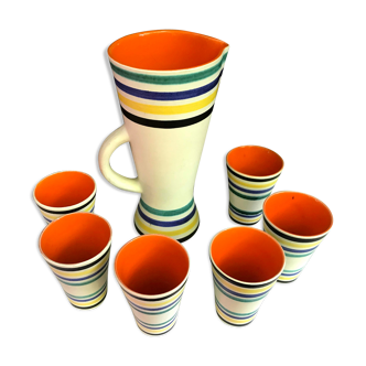 Elchinger orangeade service from the 60s