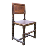 19th century turned wooden chair