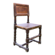 Chaise 19eme tournée en bois