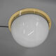 Bauhaus chrome flushmount or wall light, 1940s