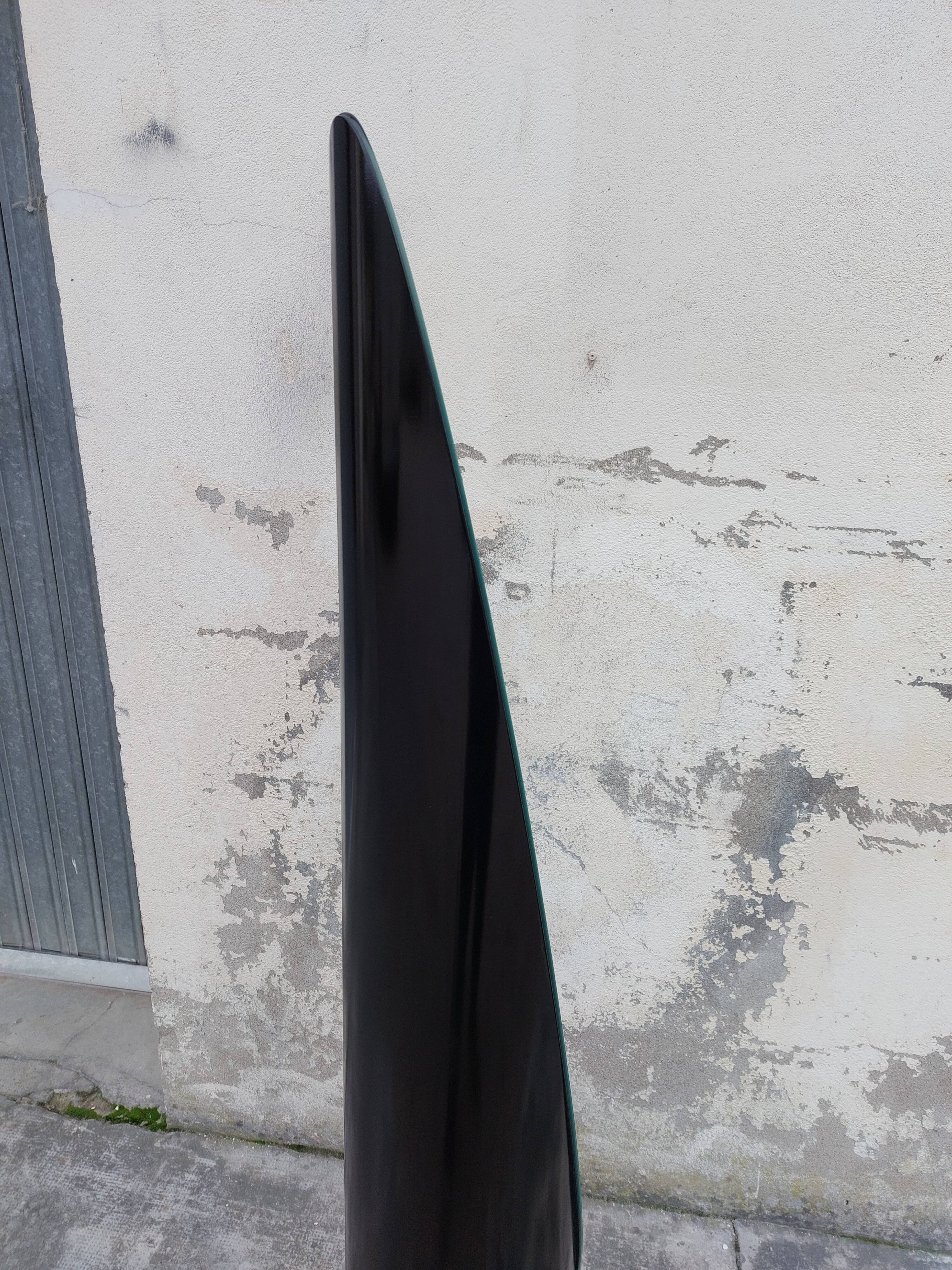 Miroir sur pied vintage année 80