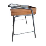 Chrome tubular desk from the 50s and 60s