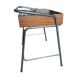 Bureau tubulaire chromé années 50-60