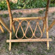Paire de chevets en rotin vintage 1960