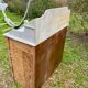 Meuble de toilette en marbre