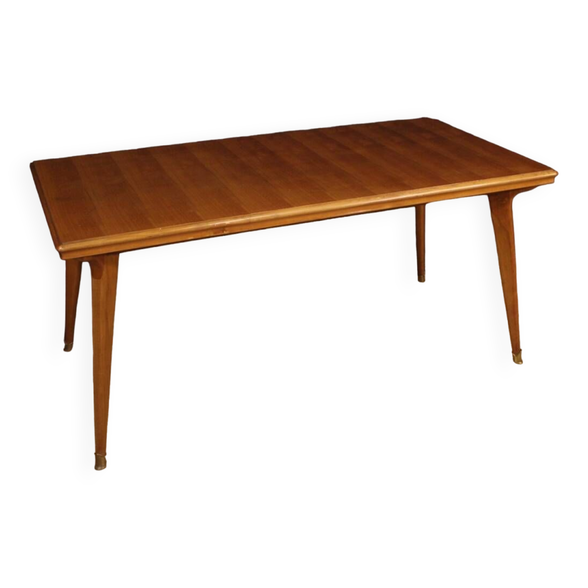Table design italienne en bois du 20ème siècle